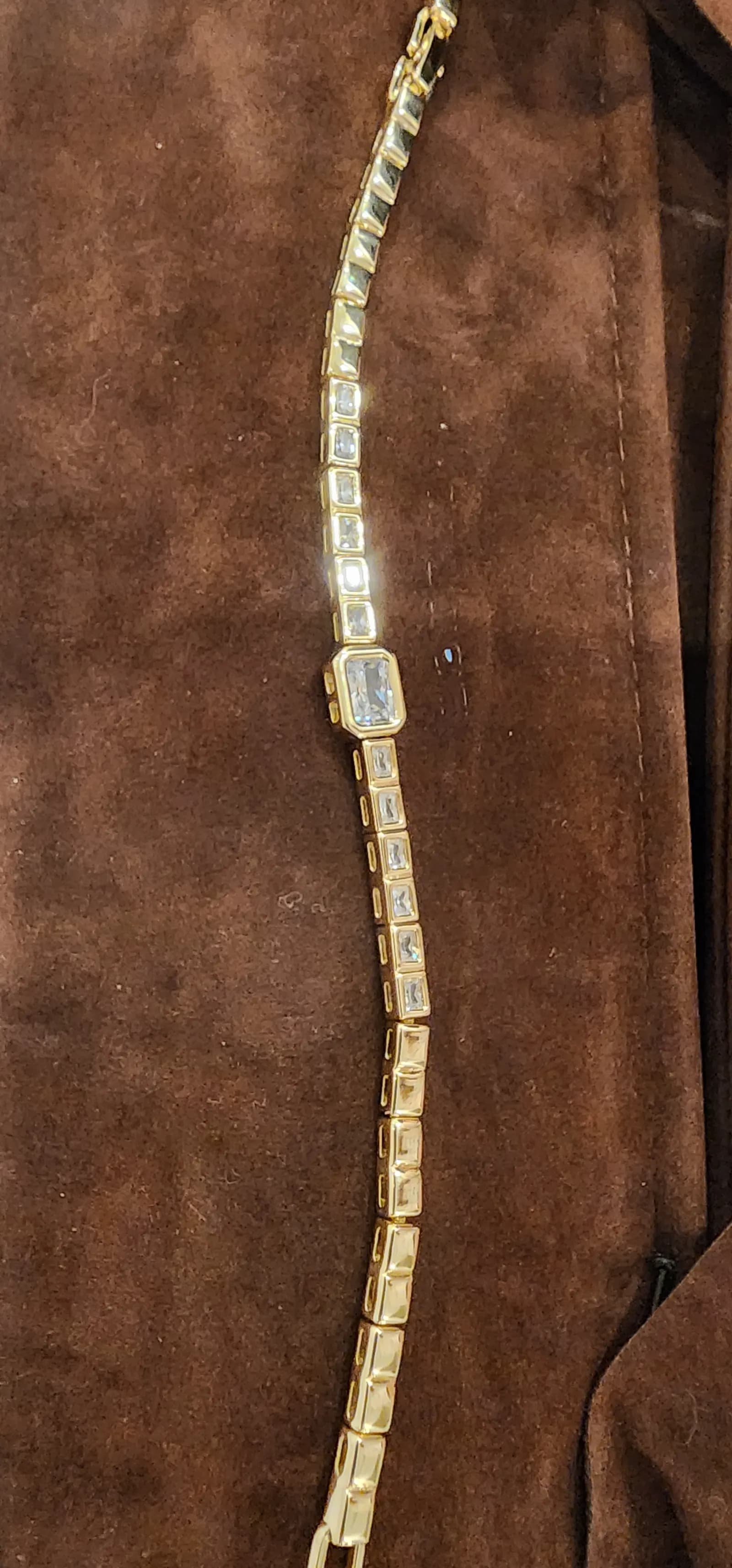 Sarı Altın Kaplama Çelik Çoklu Stranlı Bileklik